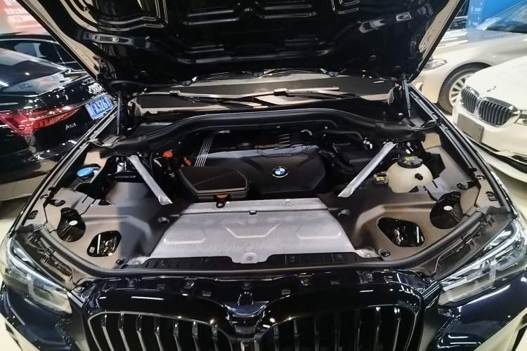 Used BMW X3 2022 xDrive30i Luxury Model M Night Sky Package Engine Bay