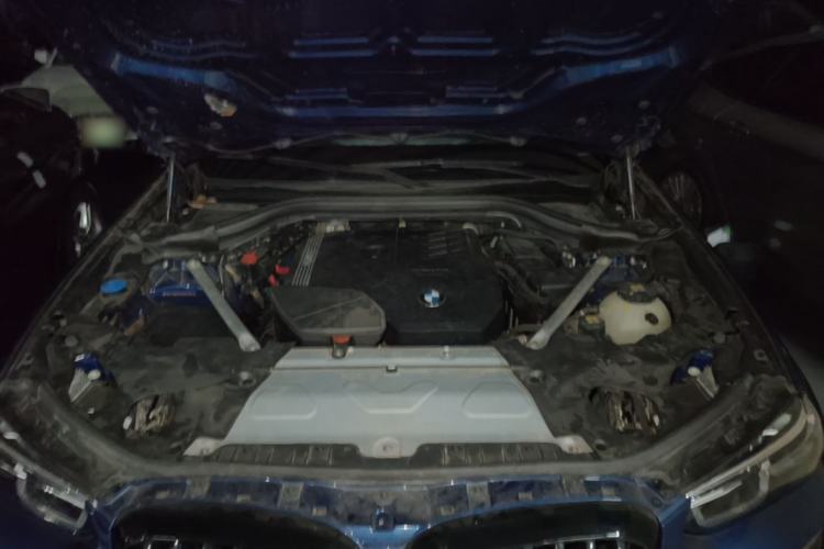 Used BMW X3 2022 Second Facelift xDrive30i Leading Edition M Night Sky Package Engine Bay