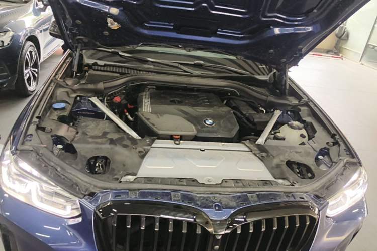 Used BMW X3 2022 Second Facelift xDrive30i Leading Edition M Night Sky Package Engine Bay