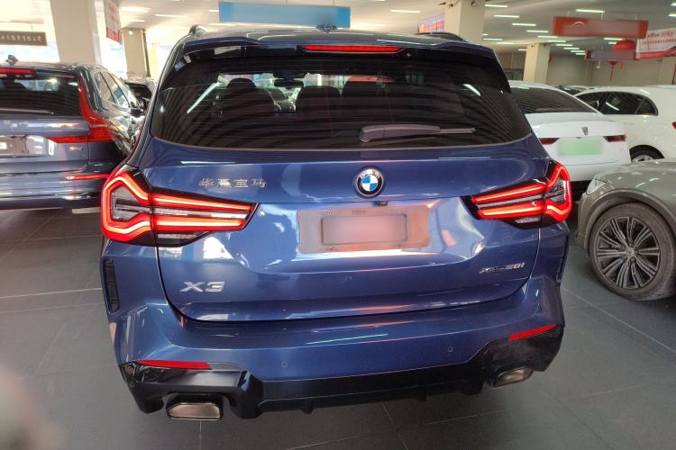 Used BMW X3 2022 Second Facelift xDrive30i Leading Edition M Night Sky Package Exterior 3