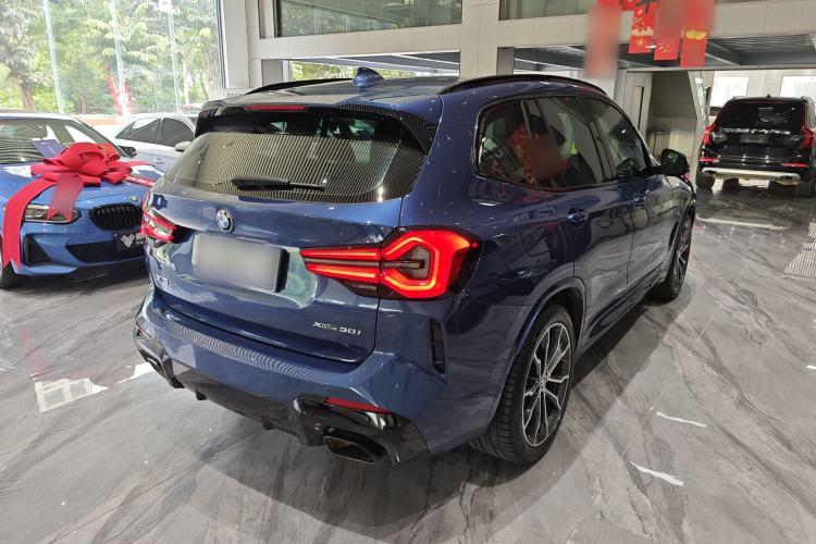 Used BMW X3 2022 xDrive30i Luxury Model M Night Sky Package Exterior 9