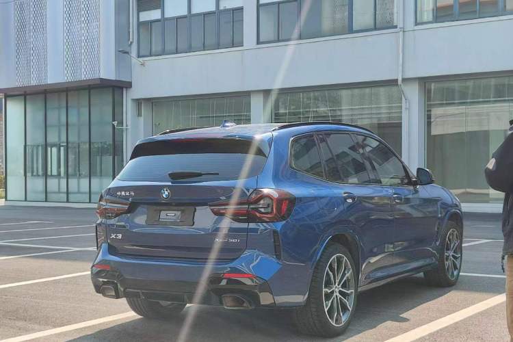 Used BMW X3 2022 Second Facelift xDrive30i Leading Edition M Night Sky Package Exterior 9
