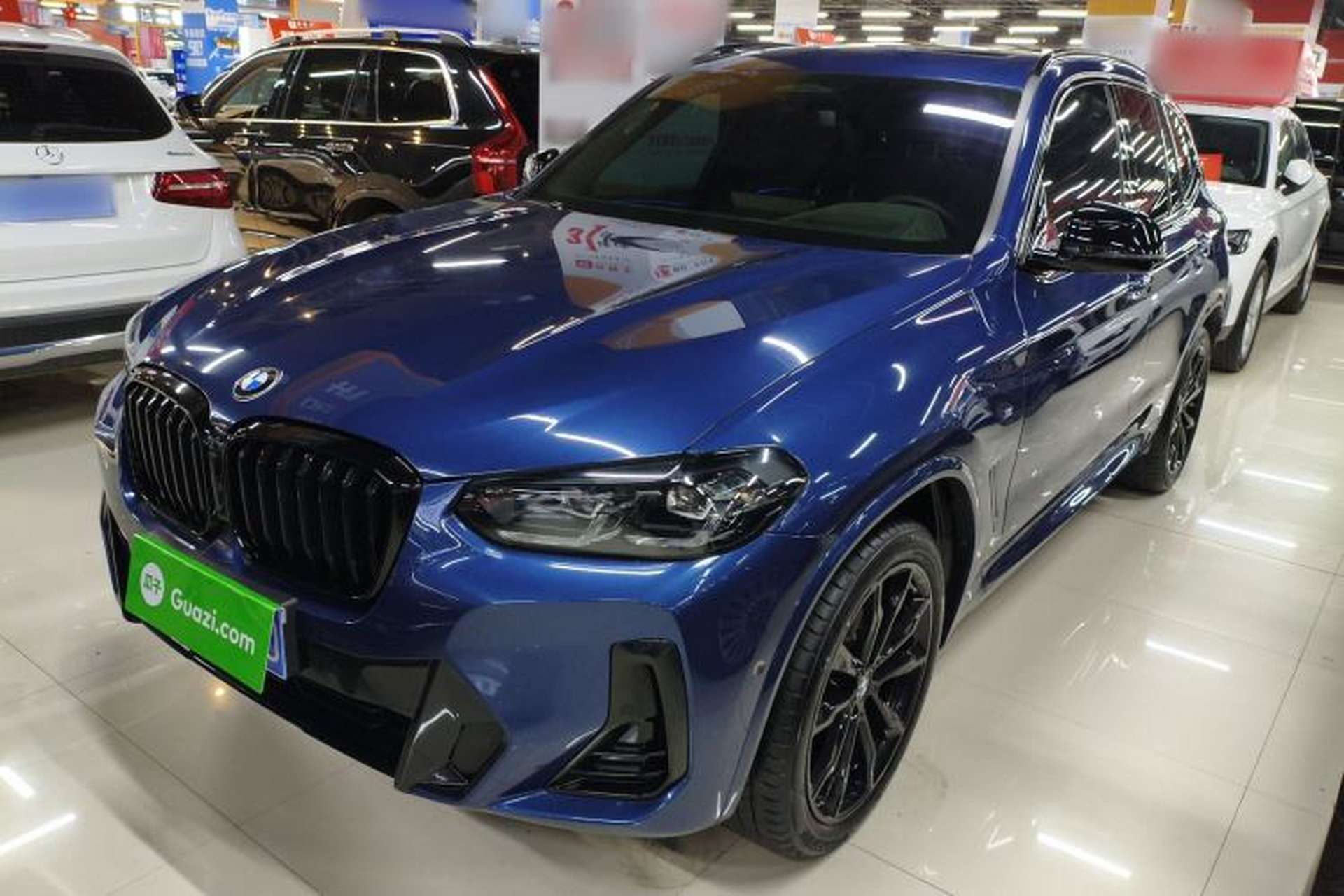 Used BMW X3 2022 xDrive30i Luxury Edition M Night Sky Package Front Left 45 Deg