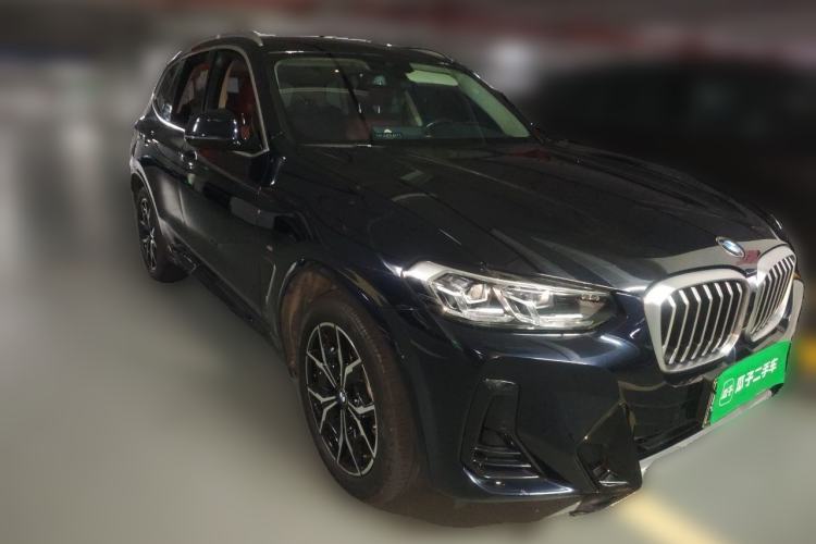 Used BMW X3 2022 Restyled xDrive25i M Sport Package Front Right 45 Deg