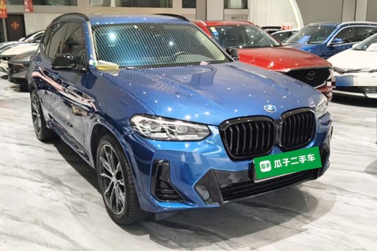 Used BMW X3 2022 xDrive30i Luxury Model M Night Sky Package Front Right 45 Deg