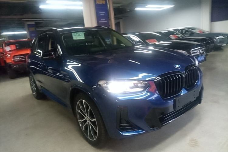 Used BMW X3 2022 xDrive30i Luxury Model M Night Sky Package Front Right 45 Deg