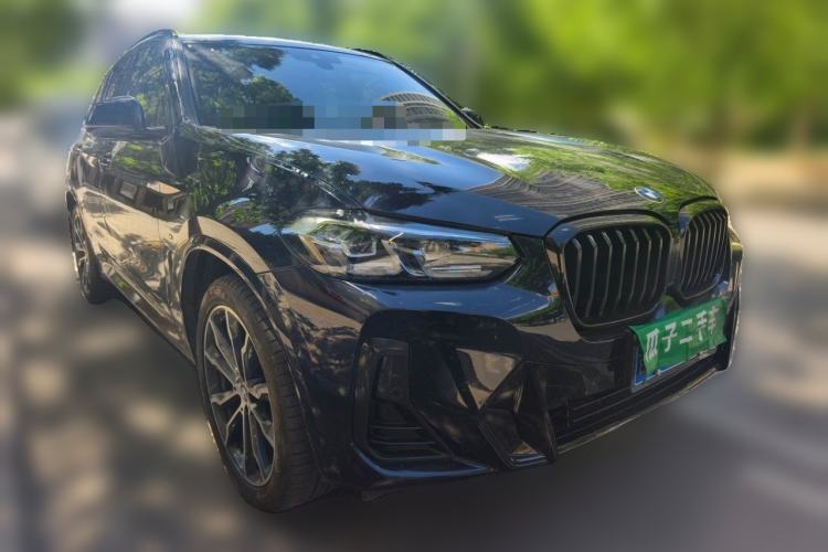 Used BMW X3 2022 xDrive30i Luxury Model M Night Sky Package Front Right 45 Deg