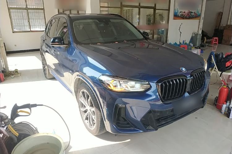 Used BMW X3 2022 xDrive30i Luxury Model M Night Sky Package Front Right 45 Deg