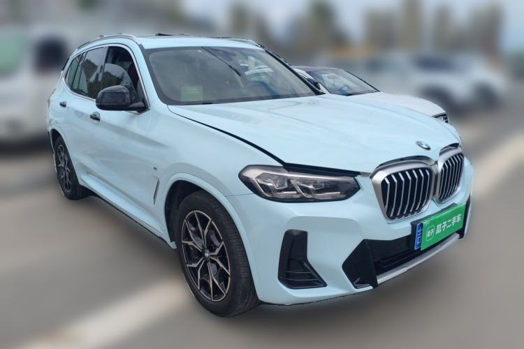 Used BMW X3 2022 xDrive25i M Sport Package Front Right 45 Deg