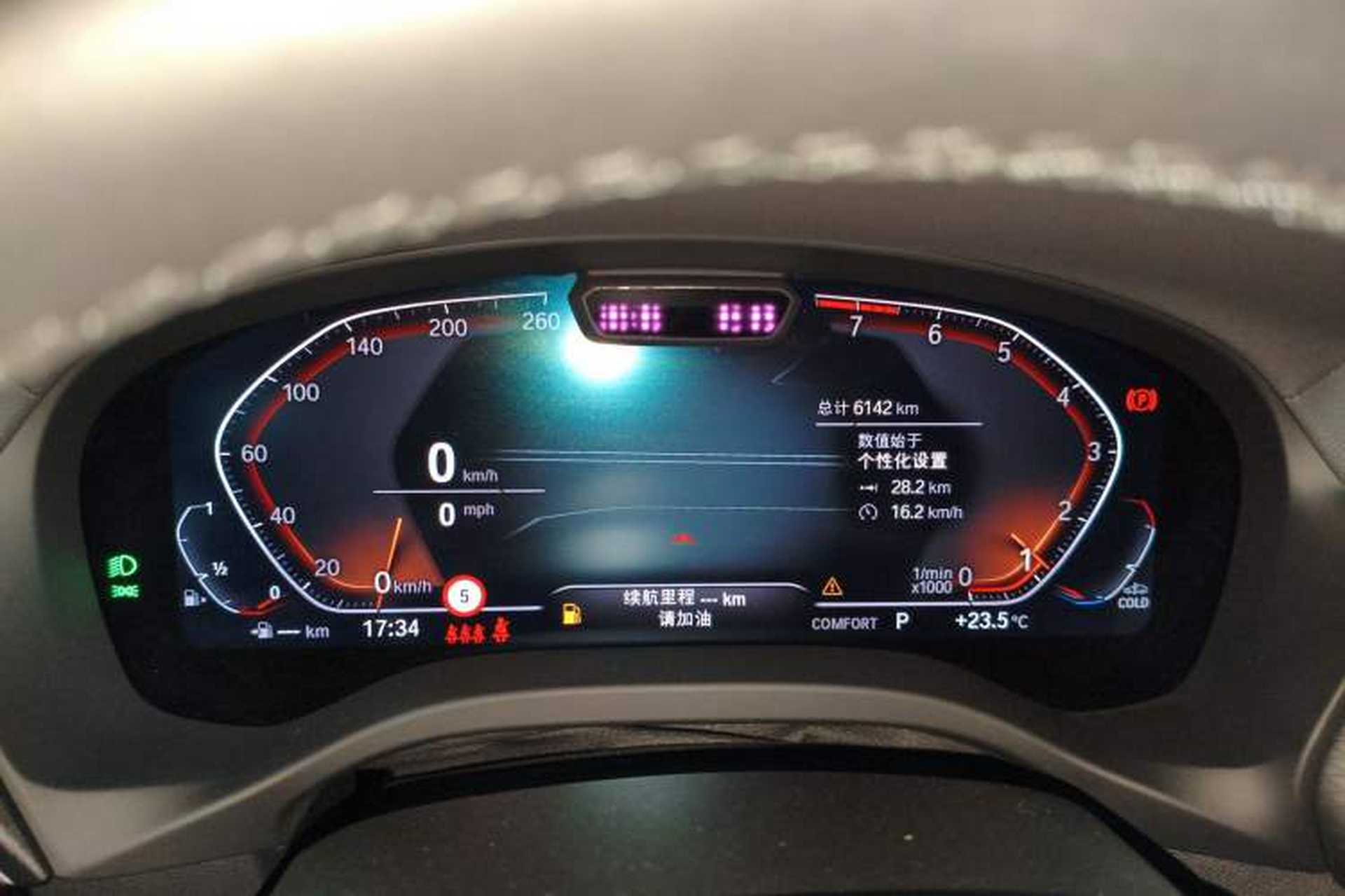 Used BMW X3 2022 xDrive30i Luxury Edition M Night Sky Package Instrument Cluster