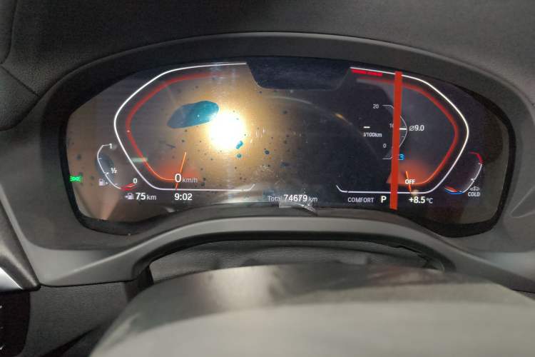 Used BMW X3 2022 Second Facelift xDrive30i Leading Edition M Night Sky Package Instrument Cluster