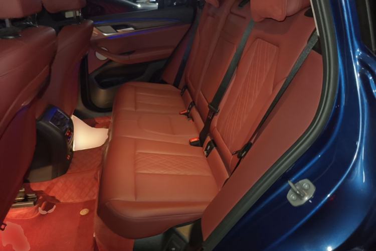 Used BMW X3 2022 Second Facelift xDrive30i Leading Edition M Night Sky Package Left Rear Seat