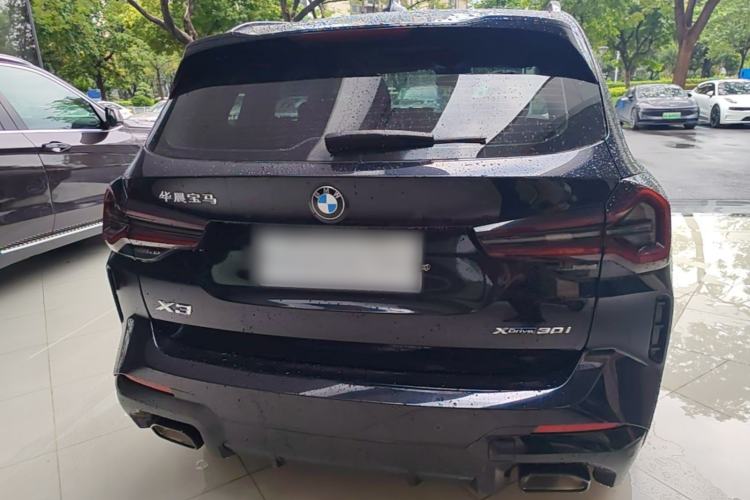 Used BMW X3 2022 xDrive30i Luxury Model M Night Sky Package Rear