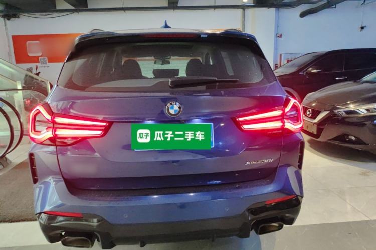 Used BMW X3 2022 Second Facelift xDrive30i Leading Edition M Night Sky Package Rear
