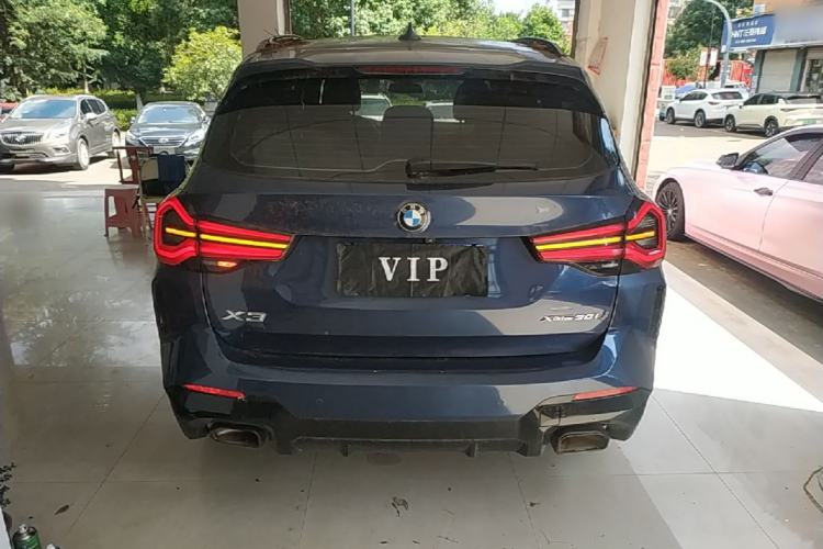 Used BMW X3 2022 xDrive30i Luxury Model M Night Sky Package Rear