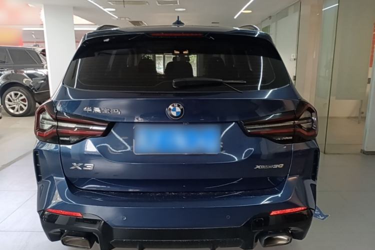 Used BMW X3 2022 Second Facelift xDrive30i Leading Edition M Night Sky Package Rear