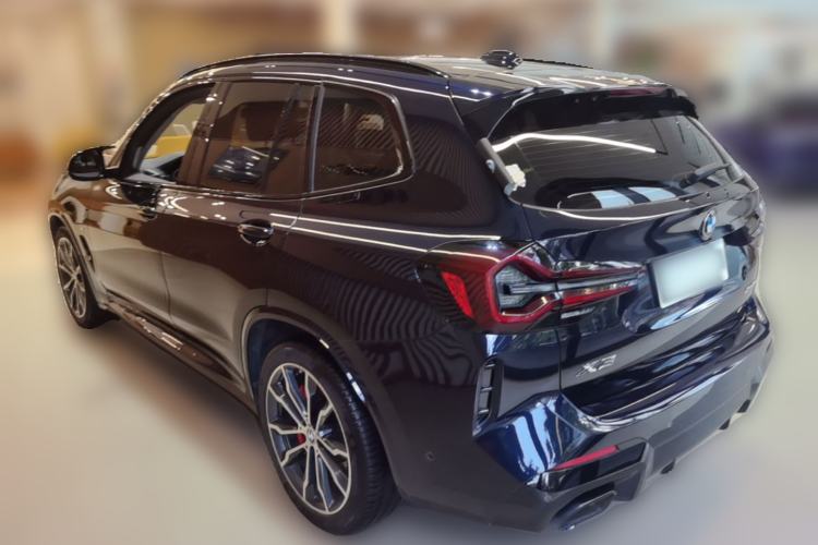 Used BMW X3 2022 xDrive30i Luxury Model M Night Sky Package Rear Left 45 Deg