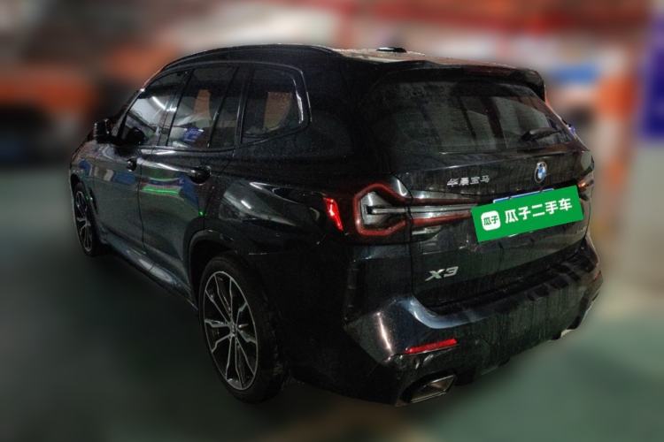 Used BMW X3 2022 Facelift xDrive30i Luxury Edition M Night Edition Package Rear Left 45 Deg