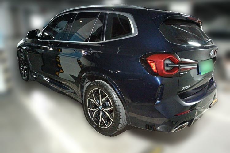 Used BMW X3 2022 Restyled xDrive25i M Sport Package Rear Left 45 Deg