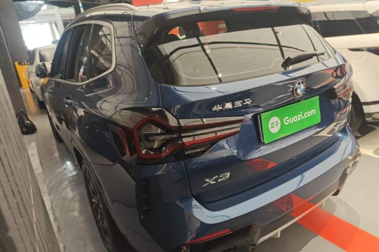 Used BMW X3 2022 xDrive25i M Sport Package Rear Left 45 Deg