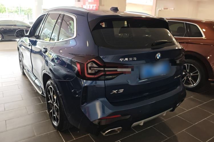 Used BMW X3 2022 xDrive25i M Sport Package Rear Left 45 Deg