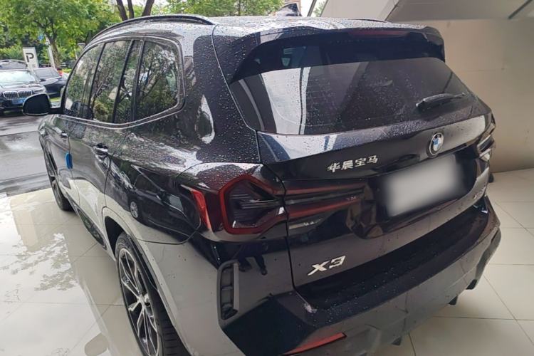 Used BMW X3 2022 xDrive30i Luxury Model M Night Sky Package Rear Left 45 Deg