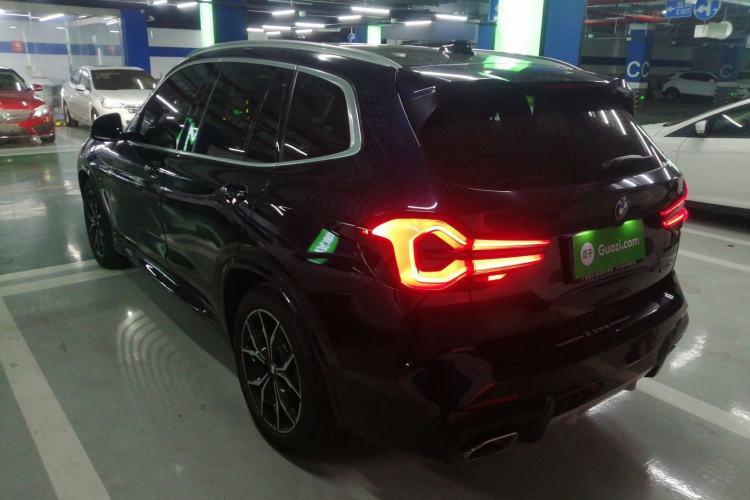 Used BMW X3 2022 xDrive25i M Sport Package Rear Left 45 Deg
