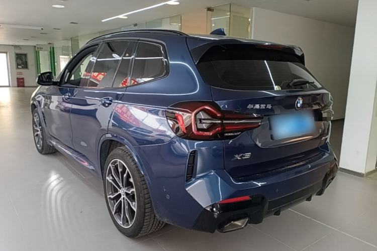Used BMW X3 2022 Second Facelift xDrive30i Leading Edition M Night Sky Package Rear Left 45 Deg