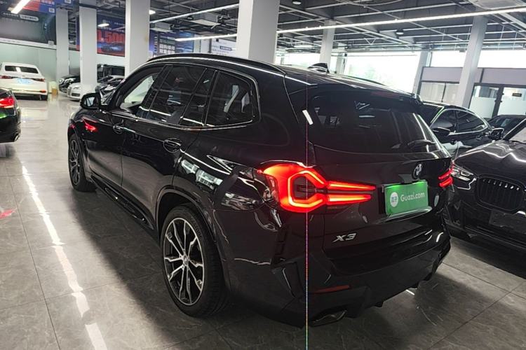 Used BMW X3 2022 Second Facelift xDrive30i Leading Edition M Night Sky Package Rear Left 45 Deg