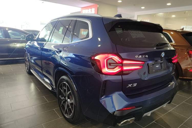 Used BMW X3 2022 xDrive25i M Sport Package Rear Left 45 Deg