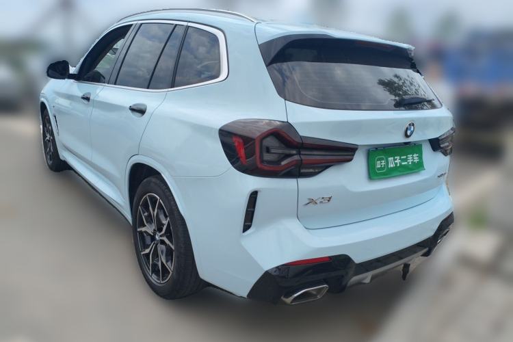 Used BMW X3 2022 xDrive25i M Sport Package Rear Left 45 Deg