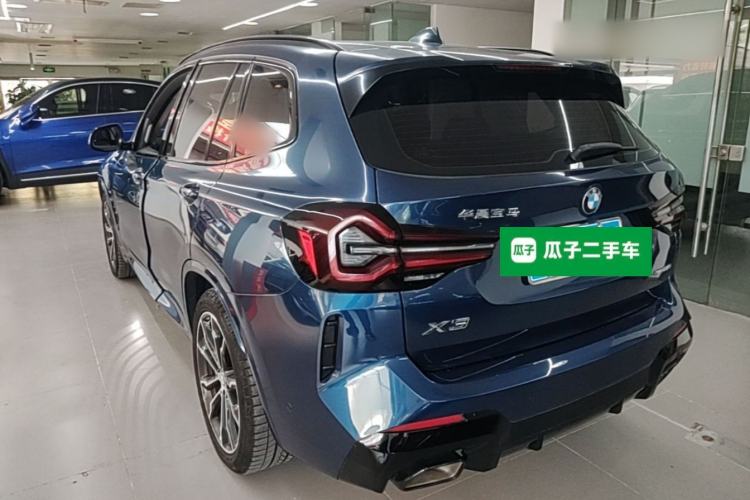 Used BMW X3 2022 Second Facelift xDrive30i Leading Edition M Night Sky Package Rear Left 45 Deg