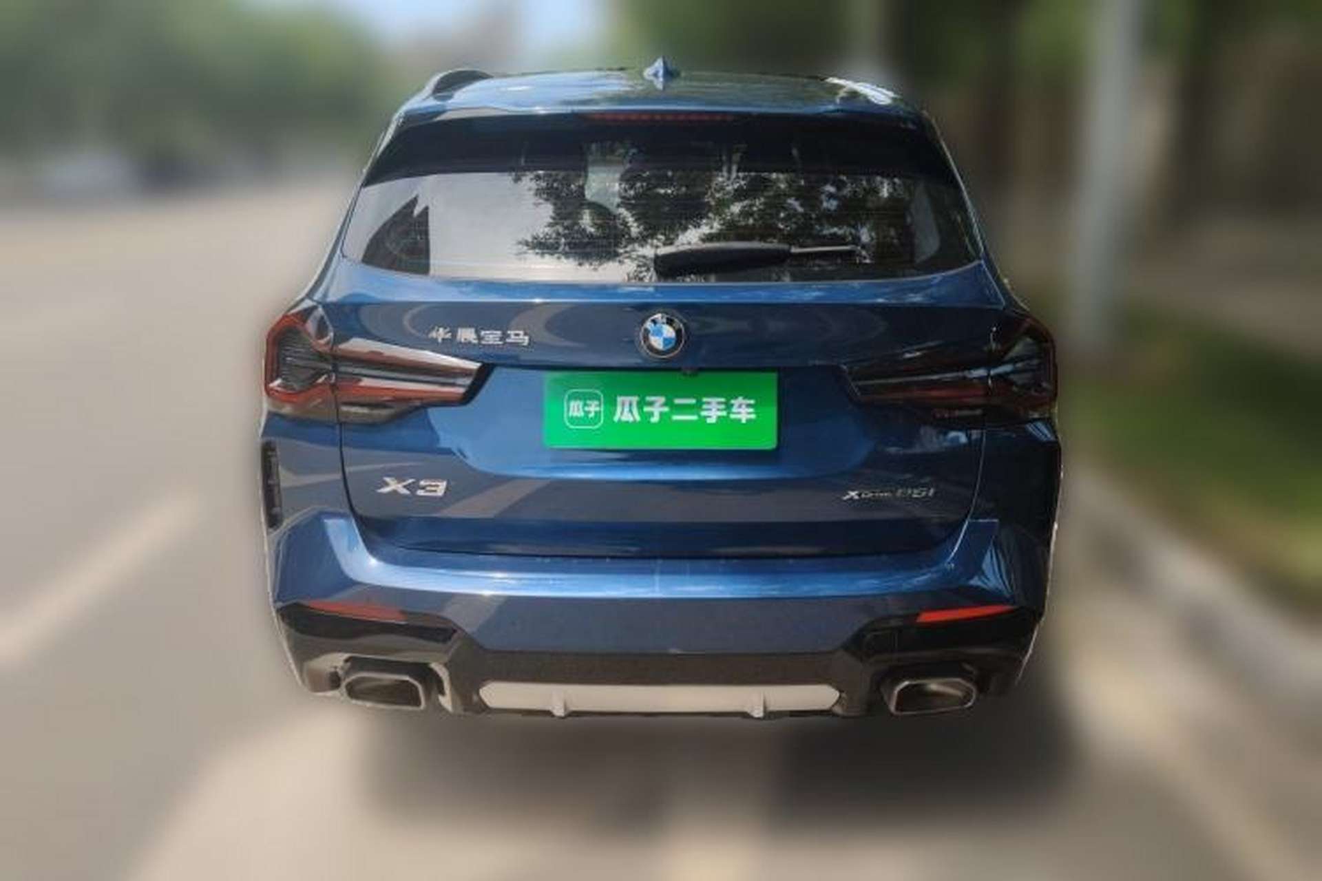 Used BMW X3 2022 xDrive25i M Sport Package Rear