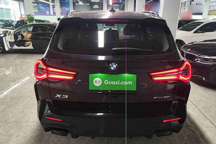 Used BMW X3 2022 Second Facelift xDrive30i Leading Edition M Night Sky Package Rear