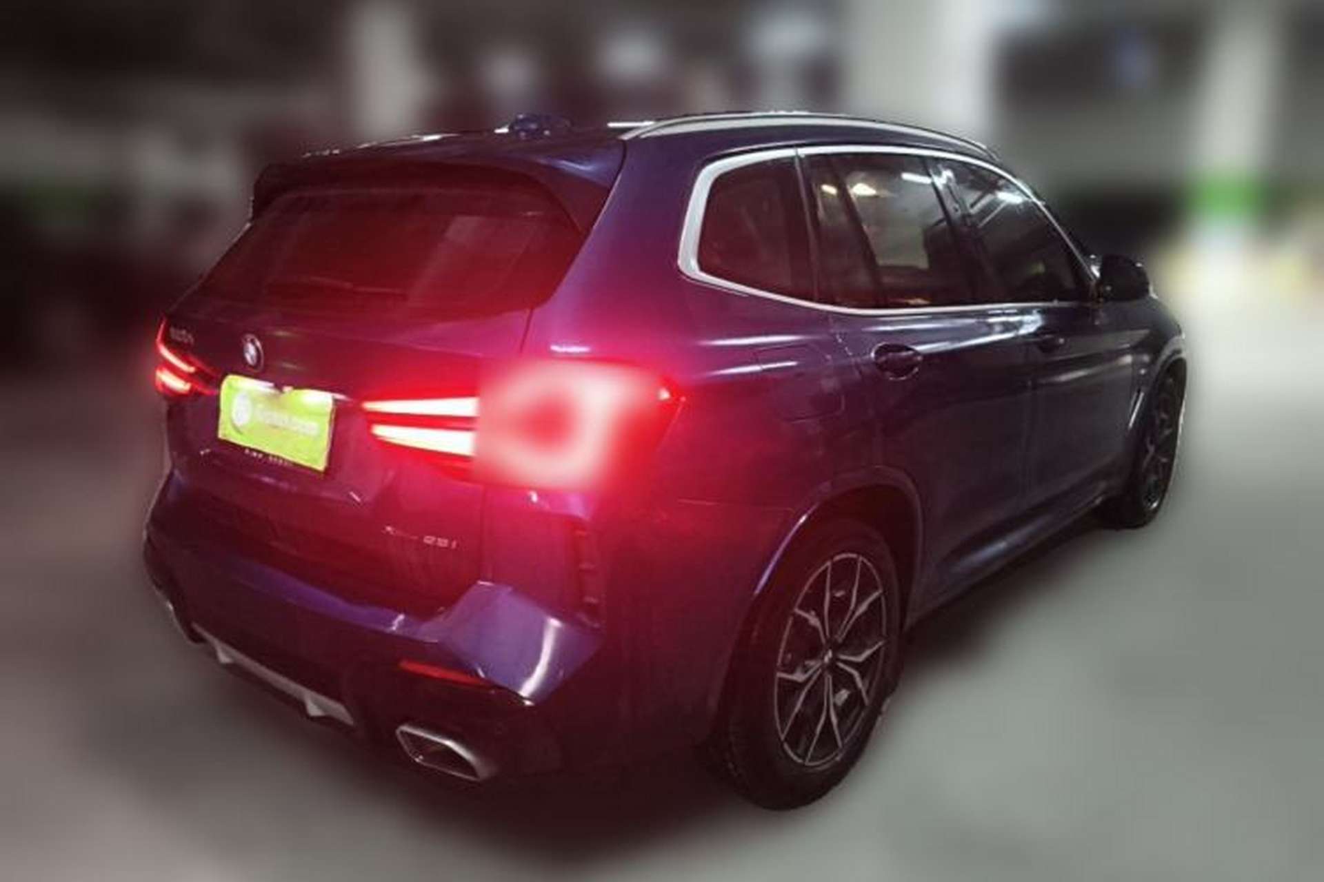 Used BMW X3 2022 xDrive25i M Sport Package Rear Right 45 Deg