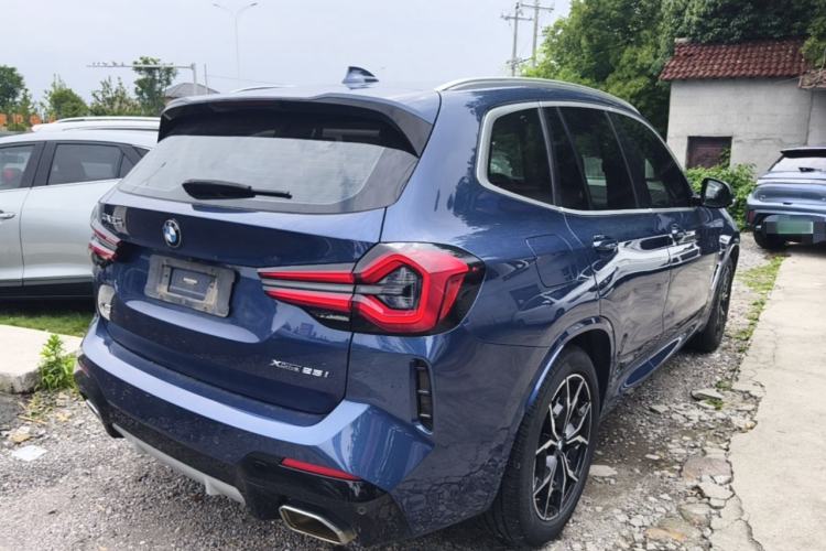 Used BMW X3 2022 xDrive25i M Sport Package Rear Right 45 Deg
