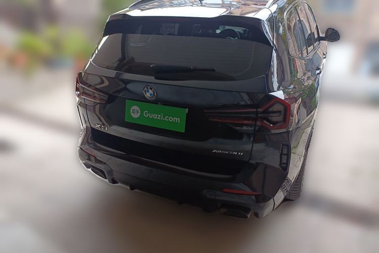 Used BMW X3 2022 Second Facelift xDrive30i Leading Edition M Night Sky Package Rear Right 45 Deg
