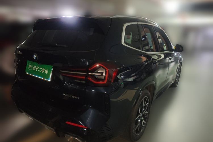 Used BMW X3 2022 Restyled xDrive25i M Sport Package Rear Right 45 Deg
