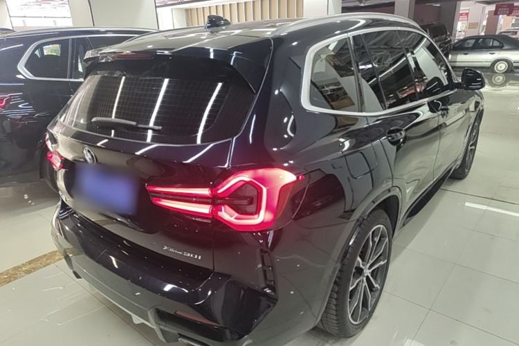 Used BMW X3 2022 xDrive30i Luxury Model M Night Sky Package Rear Right 45 Deg
