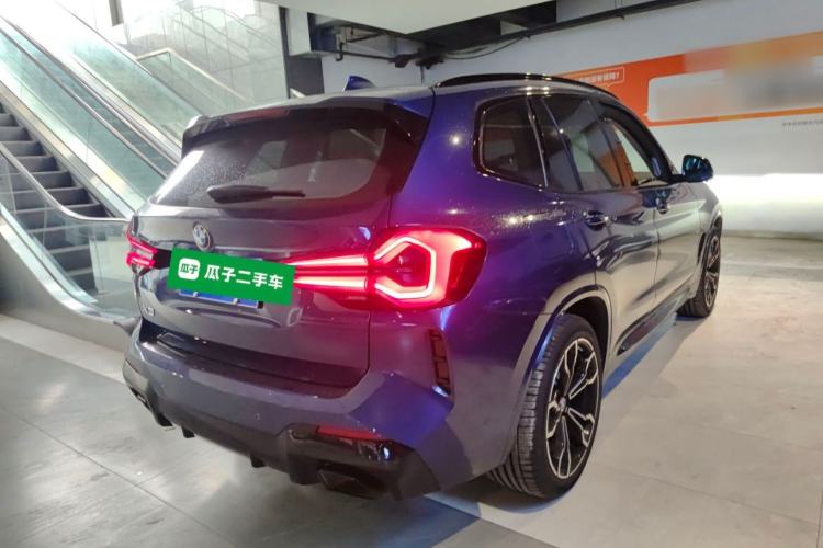 Used BMW X3 2022 Second Facelift xDrive30i Leading Edition M Night Sky Package Rear Right 45 Deg