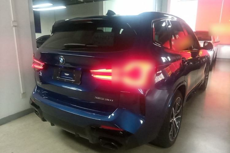 Used BMW X3 2022 xDrive30i Luxury Model M Night Sky Package Rear Right 45 Deg