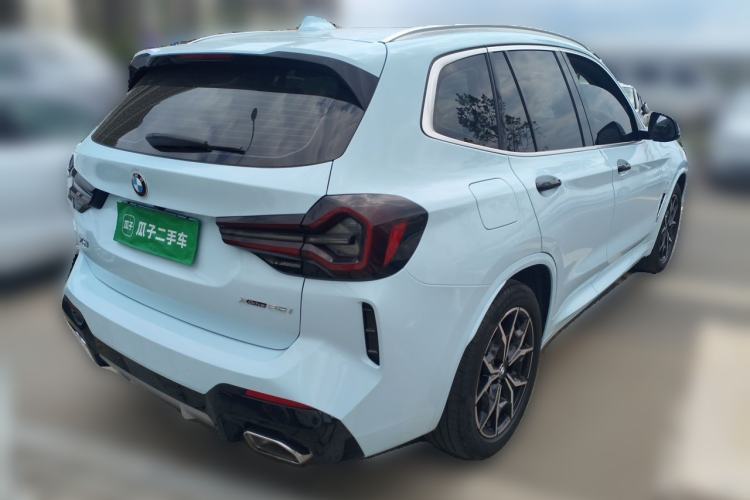 Used BMW X3 2022 xDrive25i M Sport Package Rear Right 45 Deg