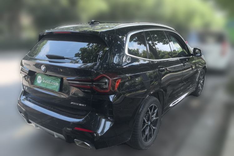 Used BMW X3 2022 xDrive25i M Sport Package Rear Right 45 Deg