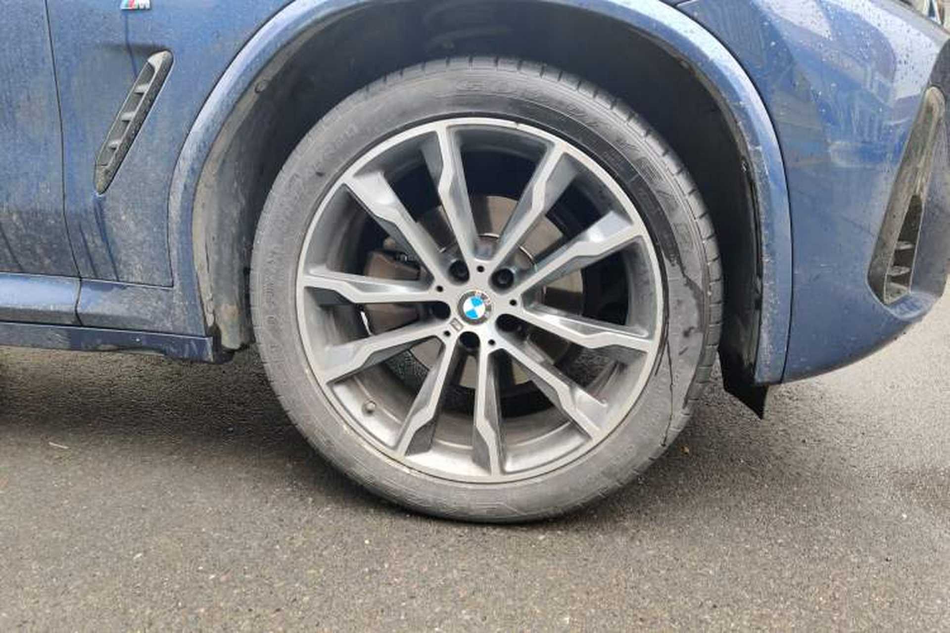Used BMW X3 2022 xDrive30i Luxury Model M Night Sky Package Right Front Wheel Hub