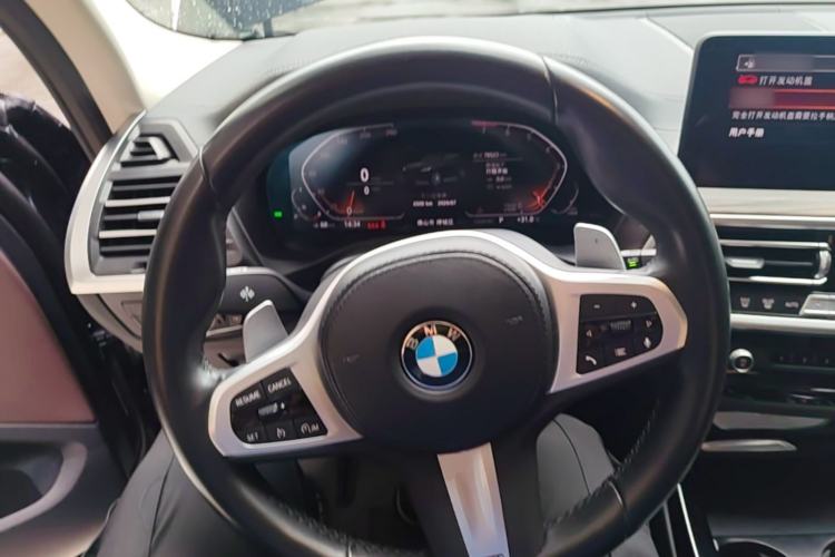 Used BMW X3 2022 xDrive30i Luxury Model M Night Sky Package Steering Wheel