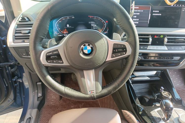 Used BMW X3 2022 xDrive30i Luxury Model M Night Sky Package Steering Wheel