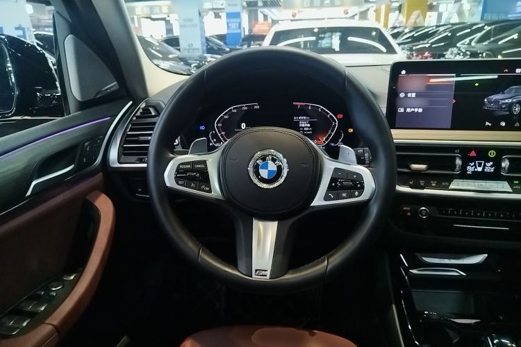 Used BMW X3 2022 xDrive30i Luxury Model M Night Sky Package Steering Wheel