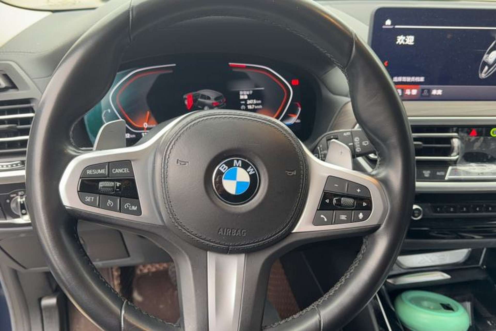 Used BMW X3 2022 xDrive30i Luxury Model M Night Sky Package Steering Wheel