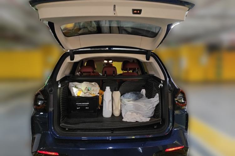 Used BMW X3 2022 xDrive30i Luxury Model M Night Sky Package Trunk