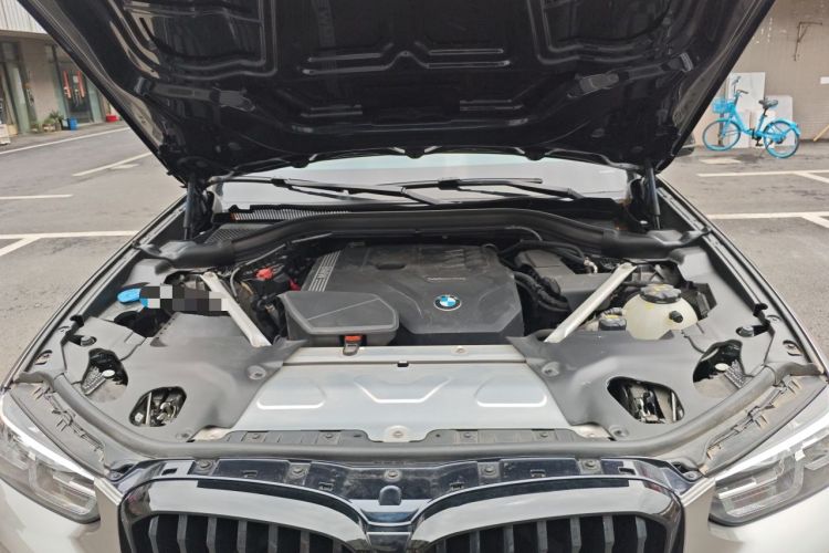 Used BMW X3 2022 Second Facelift xDrive30i Leading Edition M Night Sky Package Engine Bay